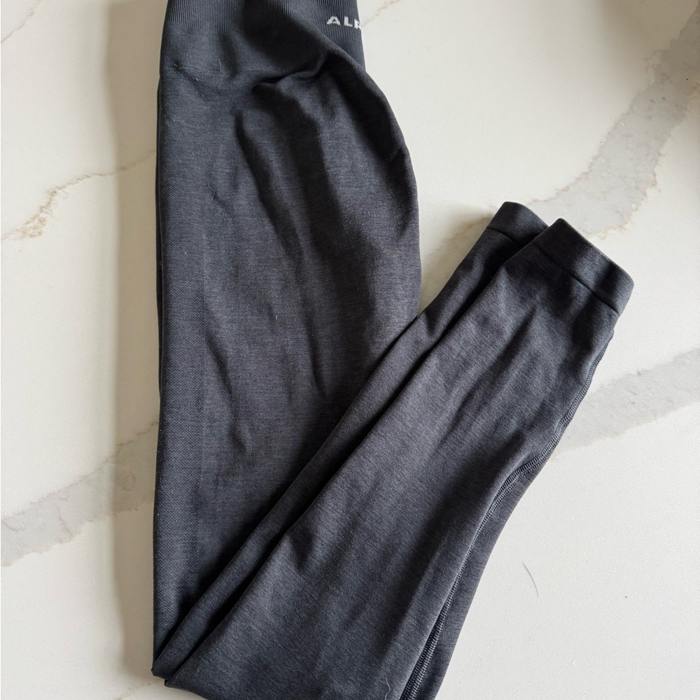 Dark Grey Alphalete Amplify Legging